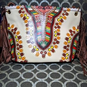 Western style tote bag